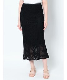 LAGUNAMOON | クロシェIラインスカート(スカート)