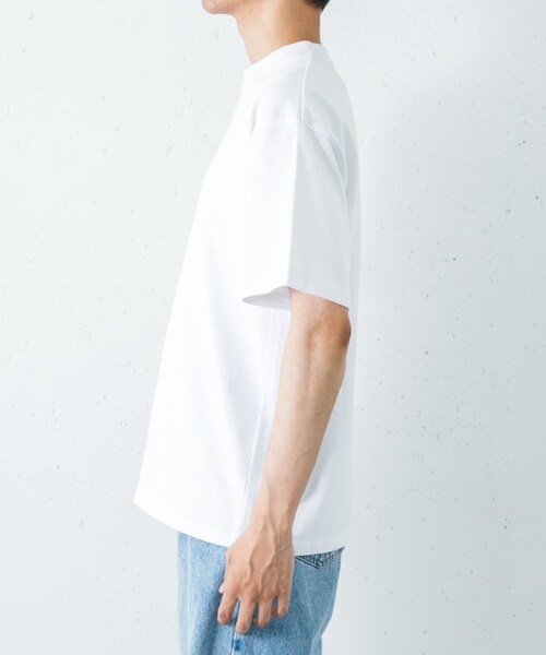 URBAN RESEARCH(アーバンリサーチ)の「Premium Organic Cotton T-shirts(Tシャツ/カットソー・メンズ・WHITE/BORDEAUX/GREEN/NAVY・M/L)」の19枚目の写真
