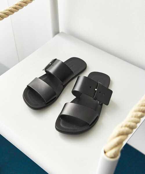 URBAN RESEARCH（アーバンリサーチ）の「レザーサンダル（サンダル・レディース・BLACK・23/23.5/24/24.5/25）」の15枚目の写真