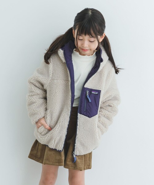 URBAN RESEARCH DOORS(アーバンリサーチドアーズ)の「patagonia Ks Ready Freddy Hoody(KIDS)(ダウンジャケット/コート・キッズ・INBK/PMTP/AMRE・L/XL/S/M)」の2枚目の写真