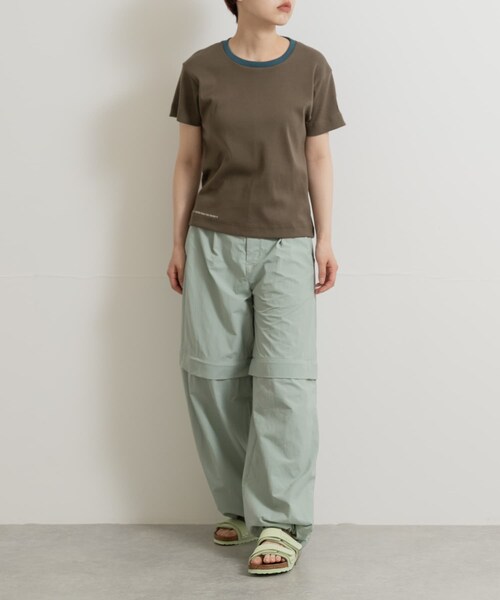 THE GOODLAND MARKET（ザグッドランドマーケット）の「PARKS PROJECT　Bicolor T-Shirts×PARKS（Tシャツ/カットソー・レディース・CLOUD/SHADOW/SAND・one）」の21枚目の写真