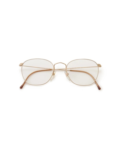 ADAM ET ROPE'(アダムエロペ)の「【VINTAGE EYEWEAR】 ROUND GOLD(メガネ・レディース・その他・F)」の1枚目の写真