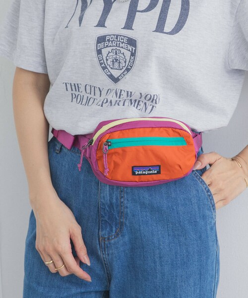 URBAN RESEARCH DOORS(アーバンリサーチドアーズ)の「patagonia TERRAVIA MINIHIPPACK(ボディバッグ/ウエストポーチ・レディース・BLK/PWGT/FDMG・One)」の15枚目の写真