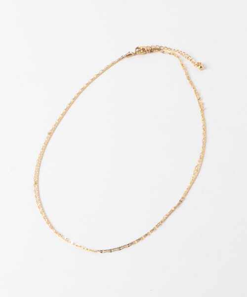 URBAN RESEARCH Sonny Label（アーバンリサーチサニーレーベル）の「ステンレス二連ナローネックレス（ネックレス・レディース・ゴールド/シルバー・One）」の7枚目の写真