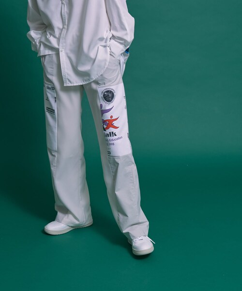 THE GOODLAND MARKET（ザグッドランドマーケット）の「SREU　Swiching PANTS（その他パンツ・レディース・IVORY2/IVORY1/BLACK1/BLACK2・L/S）」の9枚目の写真