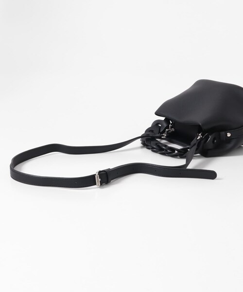 SENSE OF PLACE by URBAN RESEARCH（センスオブプレイスバイアーバンリサーチ）の「チェーンハンドルパフバッグ（ショルダーバッグ・レディース・BLACK/L.BLUE/IVORY・One）」の20枚目の写真