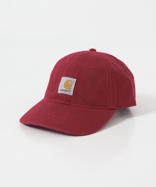 URBAN RESEARCH Sonny Label（アーバンリサーチサニーレーベル）の「carhartt　SELBY CANVAS CAP（キャップ・メンズ・Black/Scarlet/Deep Night・one）」の12枚目の写真