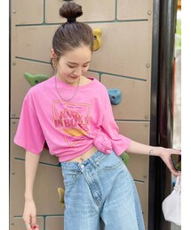 Ungrid | ツアーロゴルーズTee(Tシャツ/カットソー)