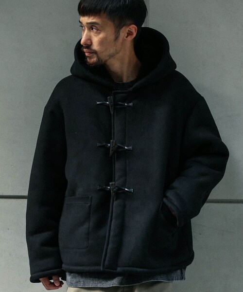 URBAN RESEARCH Sonny Label（アーバンリサーチサニーレーベル）の「『別注』CHEVRE×Sonny Label　MilitaryBranketダッフル（ダッフルコート・メンズ・1013 Black/1015 Brown・40/42）」の4枚目の写真