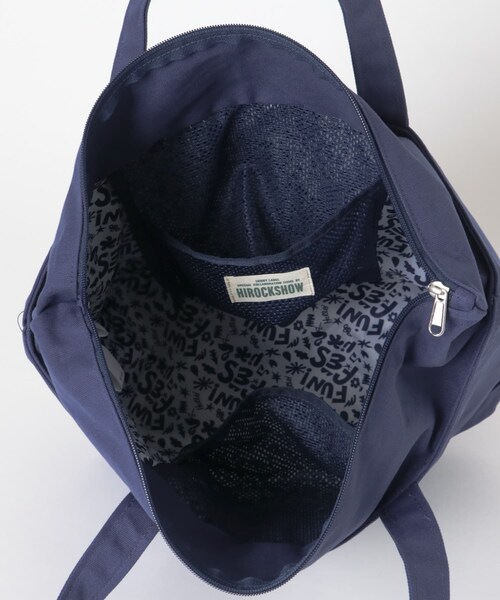 URBAN RESEARCH Sonny Label（アーバンリサーチサニーレーベル）の「HIROCKSHOWコラボ保冷トートバッグ（トートバッグ・メンズ・ホワイト/ホワイトxネイビー/ネイビー・One）」の17枚目の写真