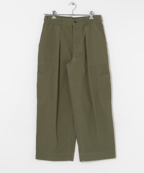 パンツ a.presse USAF Hemmed Bottoms 22ss 1 A.PRESSE / USAF Hemmed Bottoms (Olive) | twelve