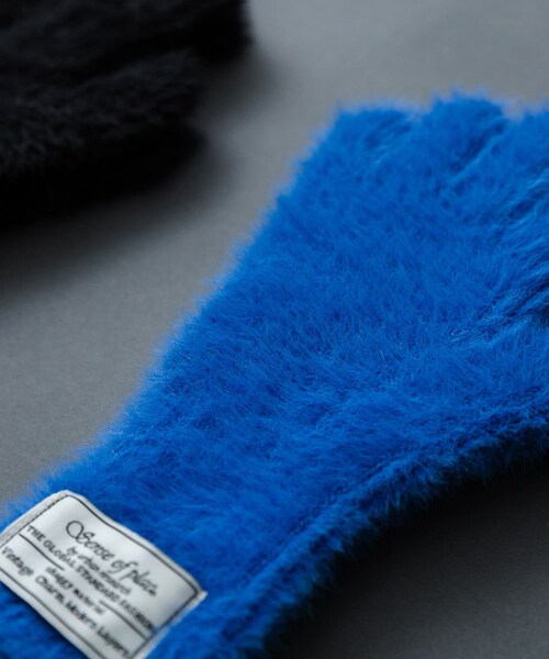 SENSE OF PLACE by URBAN RESEARCH(センスオブプレイスバイアーバンリサーチ)の「シャギーニットグローブ(ベルト・レディース・BLUE/OFF WHITE/BLACK・one)」の20枚目の写真
