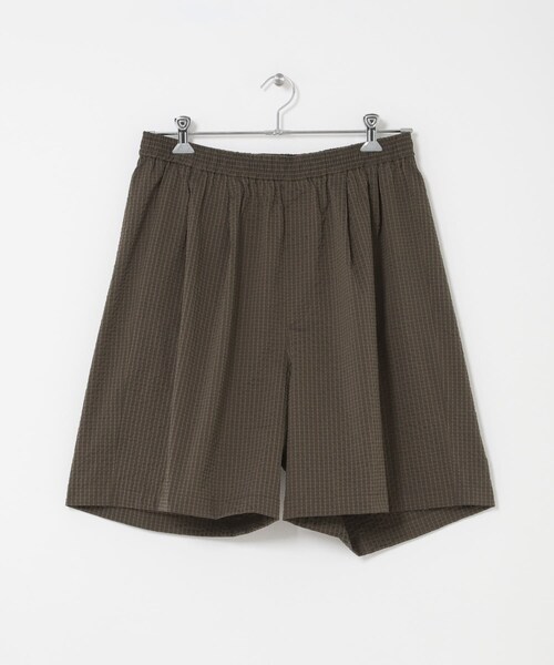 URBAN RESEARCH（アーバンリサーチ）の「『別注』NEAT×URBS　DOT'S SEERSUCKER TRUNKS（その他パンツ・メンズ・BLACK/BROWN・M/L/XL）」の15枚目の写真