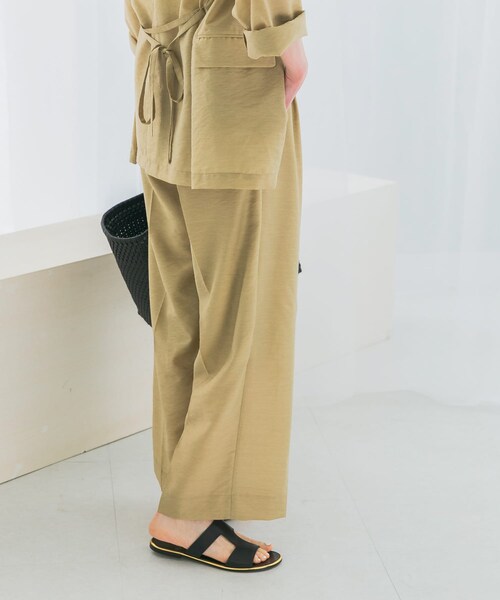 URBAN RESEARCH ROSSO（アーバンリサーチロッソ）の「シアーパンツ（その他パンツ・レディース・bk×white/beige・FREE）」の8枚目の写真