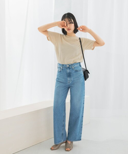 URBAN RESEARCH ROSSO（アーバンリサーチロッソ）の「ラメカットソー（Tシャツ/カットソー・レディース・GRAY/GOLD・FREE）」の21枚目の写真