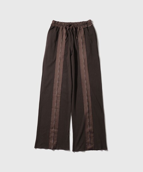 ADAM ET ROPE'（アダムエロペ）の「【SONIA CARRASCO/ソニア・カラスコ】TAILORED JERSEY TROUSERS（その他パンツ・メンズ・ダークブラウン・M/S）」の3枚目の写真
