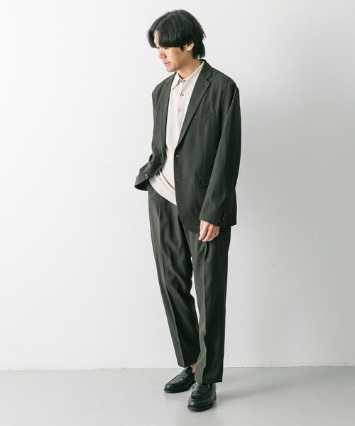 URBAN RESEARCH DOORS(アーバンリサーチドアーズ)の「『イージーケア/速乾』LIFE STYLE TAILOR ウォッシャブルアクティブジャケット(テーラードジャケット・メンズ・KHAKI/NAVY/GRAY・S/M/L/XL)」の22枚目の写真