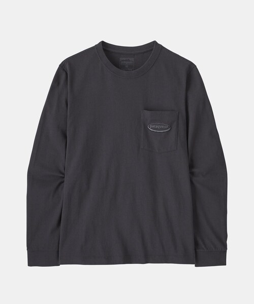 URBAN RESEARCH DOORS（アーバンリサーチドアーズ）の「patagonia　OVAL LOGO POCKET LONG-SLEEVE T-SHIRTS（Tシャツ/カットソー・メンズ・UDNL/INBK/CVGR・M/L/XL）」の12枚目の写真