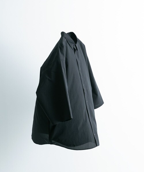 EKAL(エカル)の「『吸水速乾/通気性/軽量』DOT AIR HALF-SLEEVE SHIRTS(シャツ/ブラウス・メンズ・ブラック/グレー/ネイビー・M/L)」の5枚目の写真