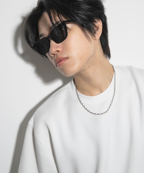 SENSE OF PLACE by URBAN RESEARCH(センスオブプレイスバイアーバンリサーチ)の「キャットアイサングラス(メガネ・メンズ・BLK×BLU/BLACK/CLR BRN・one)」の14枚目の写真