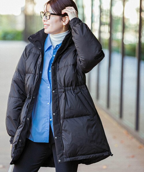 URBAN RESEARCH ROSSO（アーバンリサーチロッソ）の「F by ROSSO　撥水リバーシブルロングダウン（その他アウター・レディース・BROWN/BLACK・Free）」の7枚目の写真