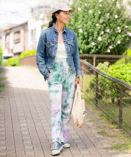 URBAN RESEARCH Sonny Label（アーバンリサーチサニーレーベル）の「Sayaka Shibuki Tie dye pants（その他パンツ・レディース・タイダイ/ベージュ・FREE）」の21枚目の写真