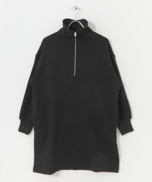 URBAN RESEARCH Sonny Label（アーバンリサーチサニーレーベル）の「ハーフジップスウェットチュニック（チュニック・レディース・オレンジ/グレー/ブラック・FREE）」の14枚目の写真