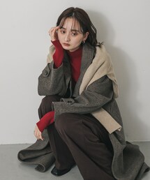 SENSE OF PLACE by URBAN RESEARCH | 『毛玉防止』ストレッチリブハイネックセーター(ニット/セーター)