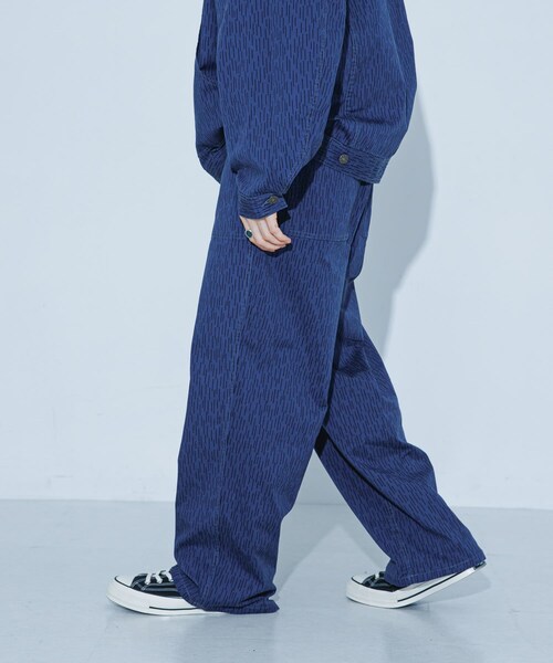 URBAN RESEARCH（アーバンリサーチ）の「LQQK Studio　JAM PANT（その他パンツ・メンズ・NAVY CAMO/WASHED BLK・M/L）」の9枚目の写真