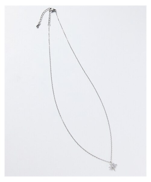 nissen（ニッセン）の「gargle（ガーグル）Zoule ゾーラ：petit luminousステンレスネックレス（キュービックジルコニア）（ネックレス・メンズ・シルバー/ゴールド・Y）」の3枚目の写真