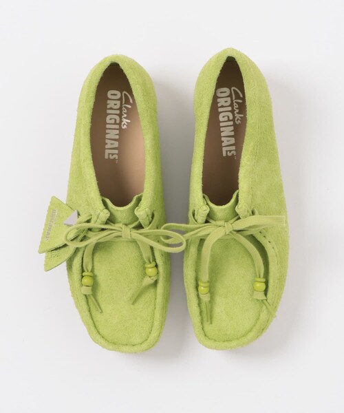 URBAN RESEARCH（アーバンリサーチ）の「Clarks　Wallabee（その他シューズ・レディース・Lime Suede・4.5/5/5.5）」の4枚目の写真