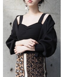 EVRIS | アンサンブルニットトップス(カーディガン/ボレロ)