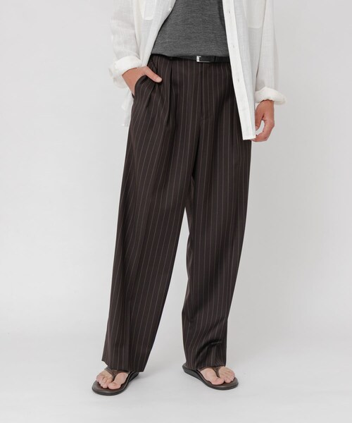 URBAN RESEARCH（アーバンリサーチ）の「TW STRIPE TROUSER（その他パンツ・メンズ・BROWN/NAVY・M/L）」の5枚目の写真