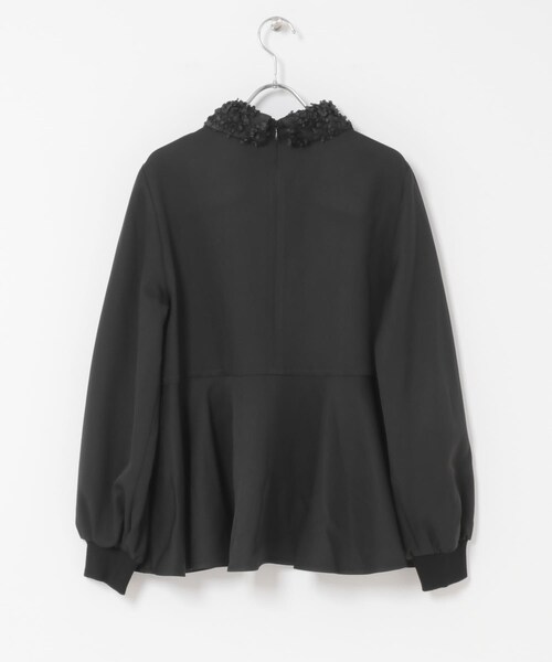 URBAN RESEARCH ROSSO（アーバンリサーチロッソ）の「F by ROSSO　レースカラーペプラムブラウス（シャツ/ブラウス・レディース・OFF WHITE/BLACK・Free）」の15枚目の写真