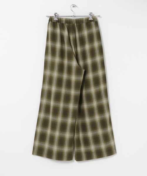 URBAN RESEARCH DOORS（アーバンリサーチドアーズ）の「FORK&SPOON　オンブレチェックパンツ（その他パンツ・レディース・BLU×BRN/BEG×KHK・1/2）」の10枚目の写真