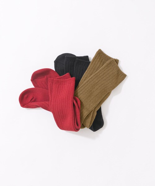 URBAN RESEARCH（アーバンリサーチ）の「『URTECH』太リブソックス（その他アンダーウェア/インナー・レディース・BLACK/BROWN/RED・22-24）」の13枚目の写真
