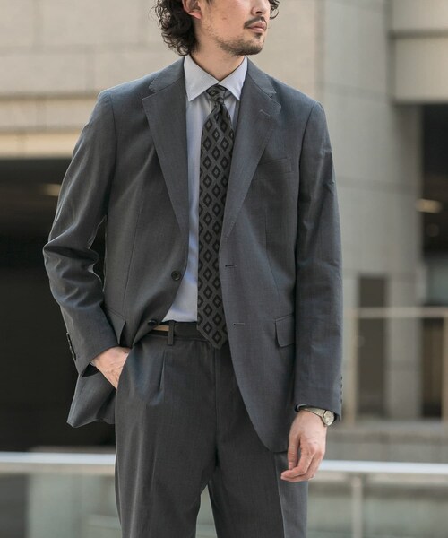 URBAN RESEARCH DOORS(アーバンリサーチドアーズ)の「LIFE STYLE TAILOR ウォッシャブルストレッチジャケット(テーラードジャケット・メンズ・GRAY/NAVY・44/46/48/50)」の1枚目の写真