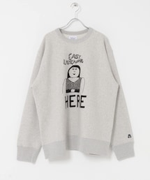 EKAL | TACOMA FUJI RECORDS　EASY LISTENING HERE SWEAT(スウェット)