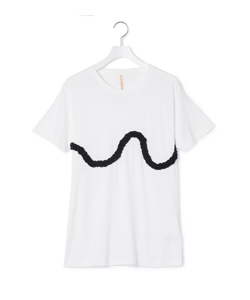 ADAM ET ROPE'(アダムエロペ)の「【VIOLETTE ROOM for ADAM ET ROPE'】別注 NUANCE TEE(Tシャツ/カットソー・レディース・ブラック/グレー/ホワイト・F)」の10枚目の写真