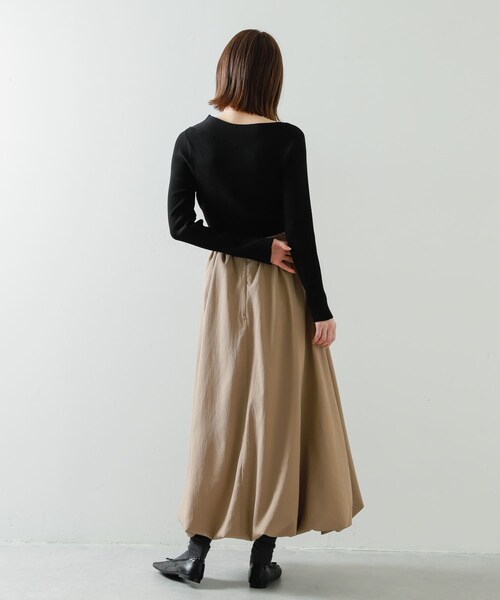 SENSE OF PLACE by URBAN RESEARCH（センスオブプレイスバイアーバンリサーチ）の「ハートチュールフラットシューズ（バレエシューズ・レディース・BLACK/BLK×RED/IVORY・S/M/L）」の19枚目の写真