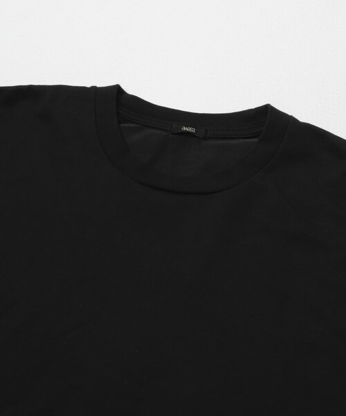 URBAN RESEARCH DOORS(アーバンリサーチドアーズ)の「awasa ブリーズジャージー Tシャツ(Tシャツ/カットソー・メンズ・WHITE/BLACK・1/2/3)」の9枚目の写真
