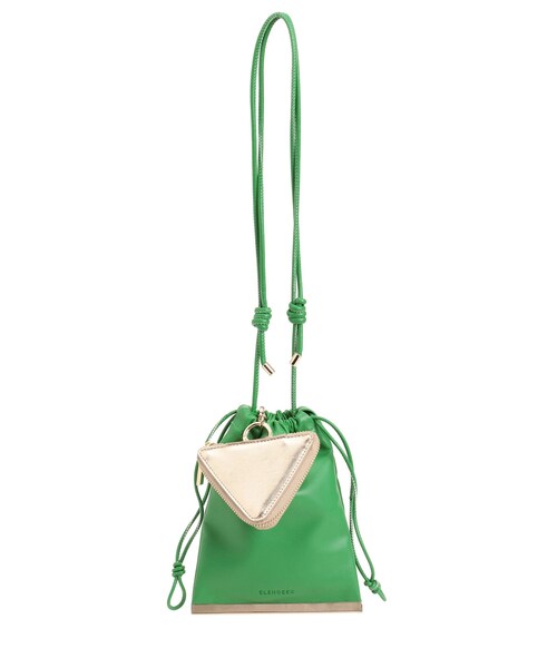 ELENDEEK（エレンディーク）の「MULTI SHOULDER BAG（ショルダーバッグ・レディース・オフホワイト/ブラック/グリーン/シルバー・F）」の5枚目の写真