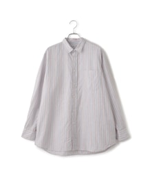ADAM ET ROPE' | 【INDIVIDUALIZED SHIRTS for SALON】別注ストライプシャツ L.BLUE BASE ORANGE ST(シャツ/ブラウス)