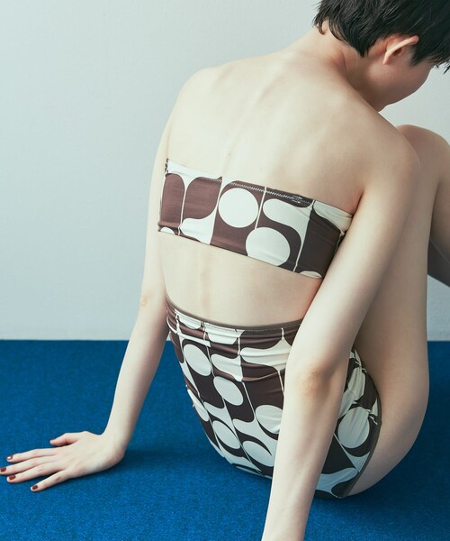 URBAN RESEARCH（アーバンリサーチ）の「『2サイズ展開』『UVカット』Swim URBAN RESEARCH　スイム2WAYブラ（水着・メンズ・BROWN/GREEN/CHARCOAL・S/M）」の3枚目の写真