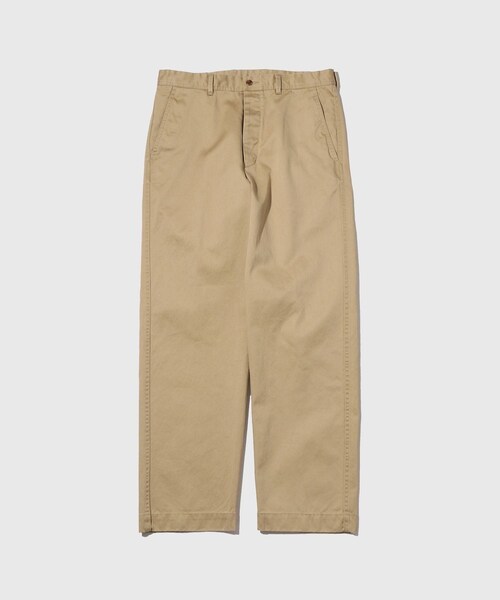 ADAM ET ROPE'（アダムエロペ）の「STRAIGHT CHINO（チノパンツ・メンズ・ベージュ/ネイビー・L/M/XL）」の4枚目の写真