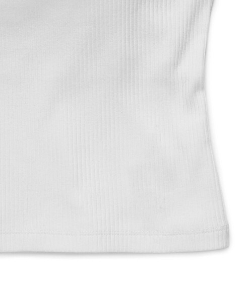 VIS（ビス）の「【選べる着丈】カップ付きWストラップキャミソール【洗える】（キャミソール・レディース・ブラック/オフホワイト・F/FS）」の22枚目の写真