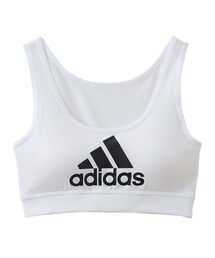 nissen（ニッセン）の「【adidas（アディダス）】吸汗速乾ソフトカップ付ハーフトップ（女の子　子供服・ジュニア服）（ブラジャー・キッズ）」