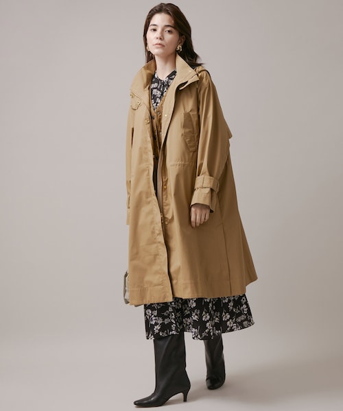 ROPE'（ロペ）の「【新色追加】【Mizunoコラボ】撥水/300daysコントロールコート（その他アウター・レディース・ブラック/ブラウン/ブラウン系/カーキ・40/36/38）」の8枚目の写真