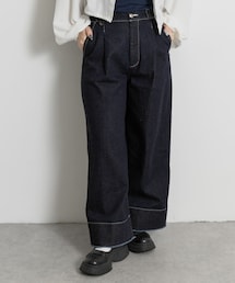 THE GOODLAND MARKET | cwtch　ORGANIC DENIM WIDEPANTS(デニムパンツ)