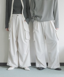 SENSE OF PLACE by URBAN RESEARCH | 『ユニセックス』ワイドカーゴパンツ(カーゴパンツ)